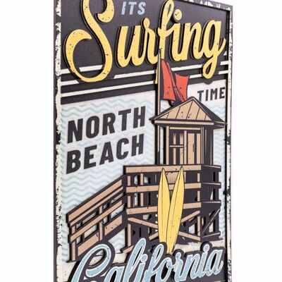 Cuadro 3D Surf California