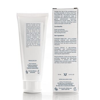 Masque Détox Double Argile Bio 4