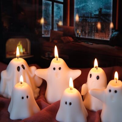 Ghost Candles - Halloween Candles