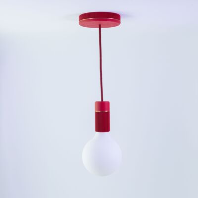 SATI SOPHI BRONZE - red - suspension equipped with K.no.P for TOOL-FREE assembly on DCL