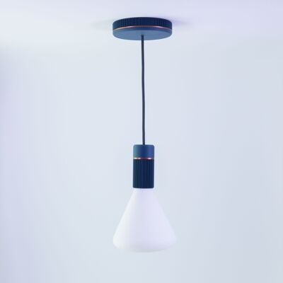 SATI SOPHI BRONZE - blue - suspension equipped with K.no.P for TOOL-FREE assembly on DCL