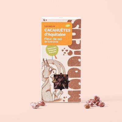 Cacahuètes d'Aquitaine grillées - Fleur de sel