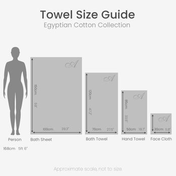 Serviettes de luxe en coton égyptien zéro torsion - Vert sauge 5