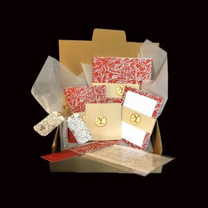 Box papeterie ROSY- 6 articles de papeterie- coffret