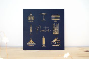 Impression luxe - Nantes Gold & Blue 1