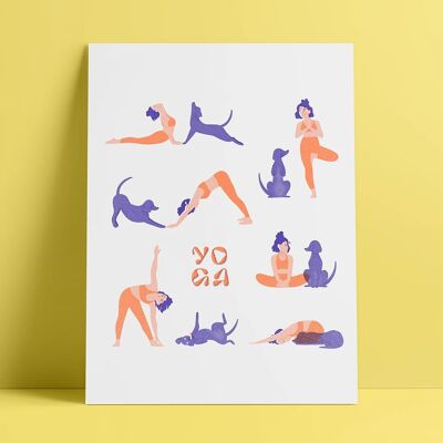 Yoga - Risographie