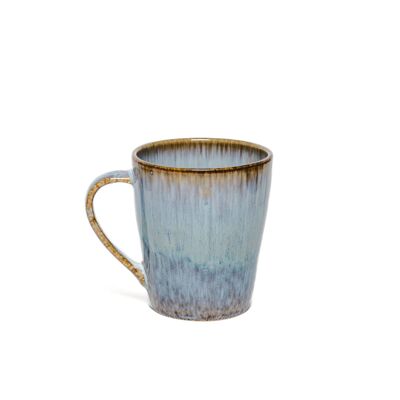 Keramik Tasse Alegria Tasse Blau, groß