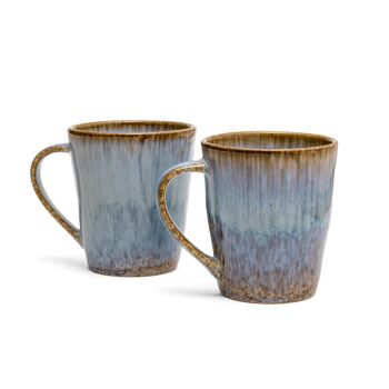 Tasse en céramique tasse Alegria bleue, grande 3