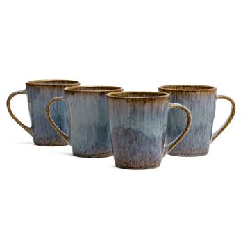 Tasse en céramique tasse Alegria bleue, grande 4