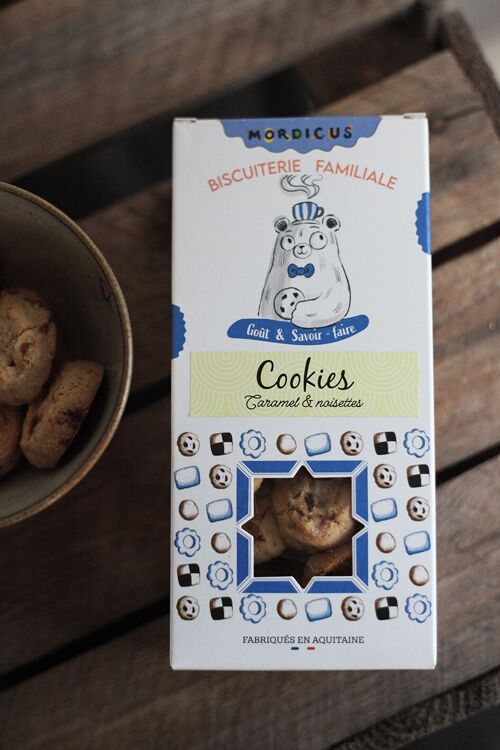 Cookies - Caramel & noisettes