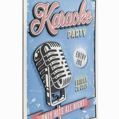 Karaoke-Party 3D-Malerei