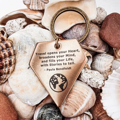 Open Mind and Heart - Keychain