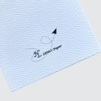 Carte fleurie Maguy + enveloppe - papeterie 2