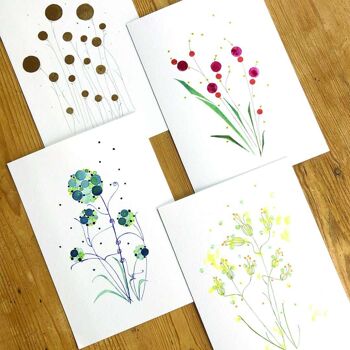 4 Tableaux à coloriser - Le Pouvoir des Fleurs 7