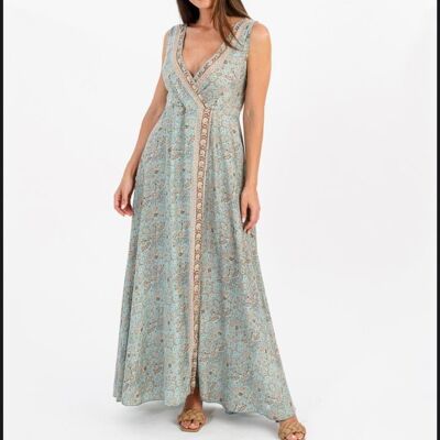 Silk Dress LD1127 | One of a kind