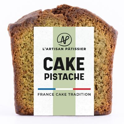 Tranche de Cake Pistache - Artisan Pâtissier