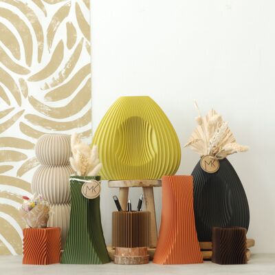 Vases for dried flowers and Pencil Pots - Pack New 2024