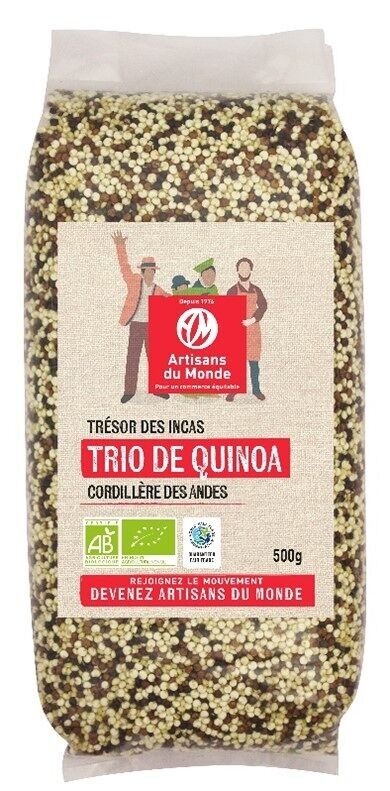 Tris di quinoa biologica - 500g