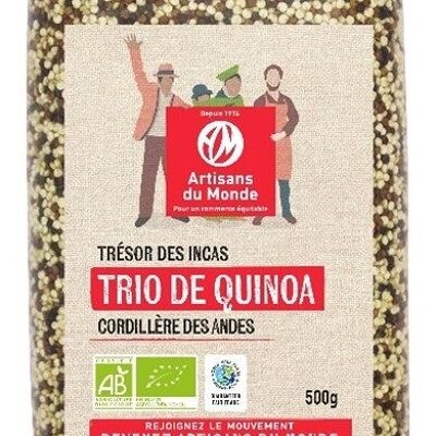 Tris di quinoa biologica - 500g