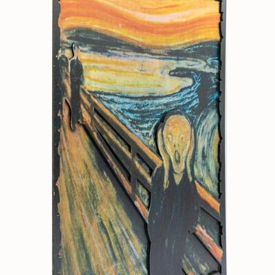 3D painting The Scream