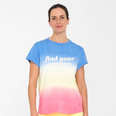 BIOBALANCE - T-shirt Yoga Coton Bio