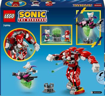 LEGO 76996 - Le robot gardien de Knuckles Sonic 2