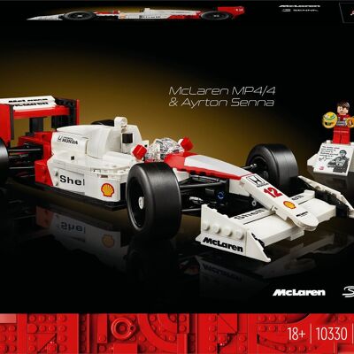 LEGO 10330 – McLaren MP4/4 und Ayrton Senna-Ikonen