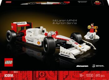 LEGO 10330 - McLaren MP4/4 & Ayrton Senna Icons 1