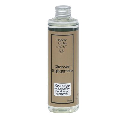 REFILL FOR CATALYSE DIFFUSER - LIME & GINGER FRAGRANCE - INSTANT DES SENS 250ML - G2