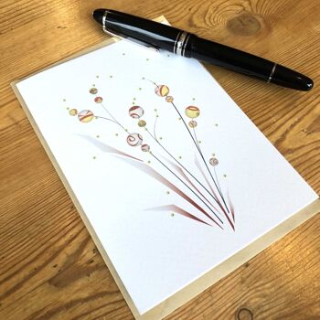 Pochette papeterie - 11 articles de papeterie fleurie - Le Pouvoir des Fleurs 14