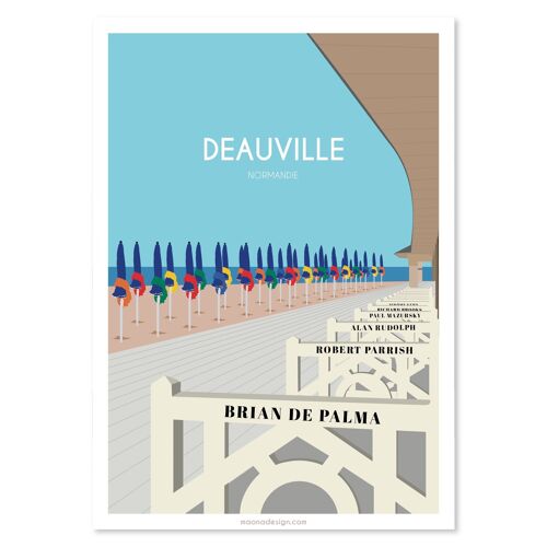 10 affiches Normandie - Deauville