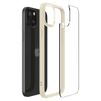 Spigen Crystal Hybrid, beige muet - iPhone 15 Plus 6