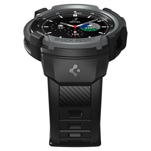 Spigen Rugged Armor Pro, gray - Samsung Galaxy Watch4 Classic 46mm