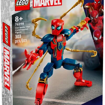 LEGO 76298 - Figurine d’Iron Spider-Man à construire Marvel