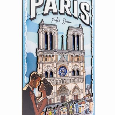 3D painting Notre Dame