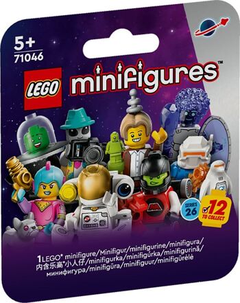 LEGO 71046 - Mini Figures Série 26 L'Espace - Vendu en format Cravate