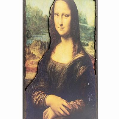Pintura 3D La Mona Lisa