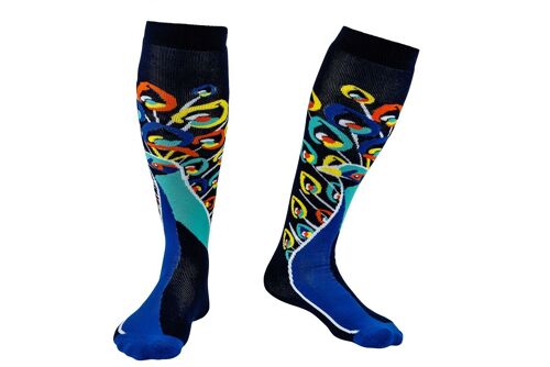Peacock Squelch Adult Sock