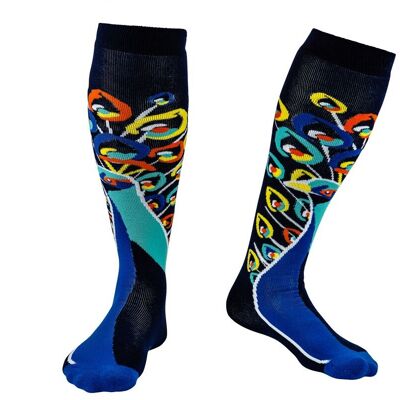 Peacock Squelch Adult Sock