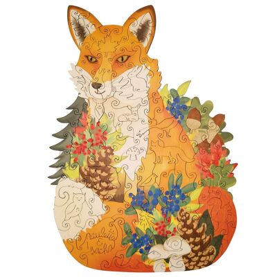 Animal Totem wooden puzzle - Fox