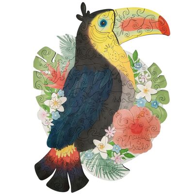 Animal Totem wooden puzzle - Toucan