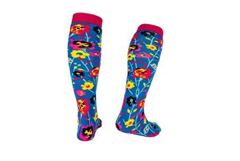 Chaussette adulte Funky Flower Squelch 2
