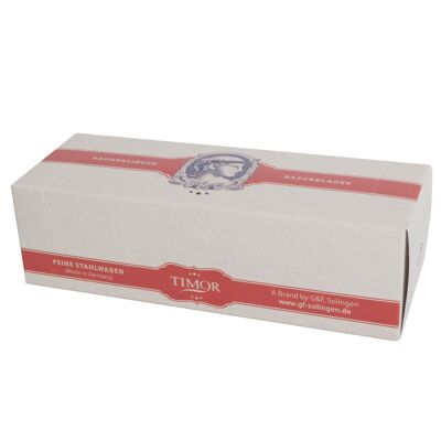 G&F Timor® razor blades 10 x 10 pieces