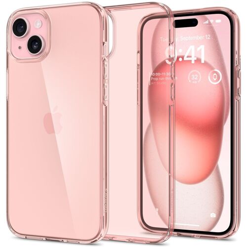 Spigen Crystal Flex, rose crystal - iPhone 15 Plus