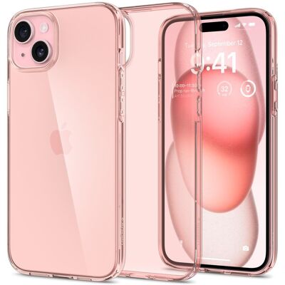 Spigen Crystal Flex, cristal rose - iPhone 15 Plus