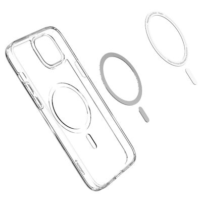 Spigen Crystal Hybrid MagSafe, blanc - iPhone 14 Plus