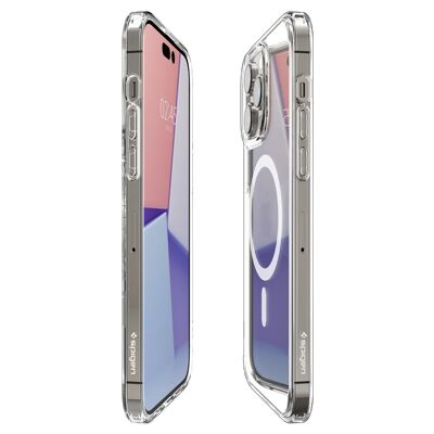 Spigen Crystal Hybrid MagSafe, blanc - iPhone 14 Pro