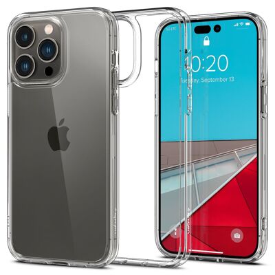 Spigen Crystal Hybrid, limpide - iPhone 14 Pro Max