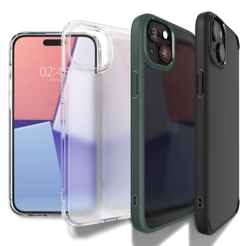 Spigen Crystal Hybrid, limpide - iPhone 15 Plus 7