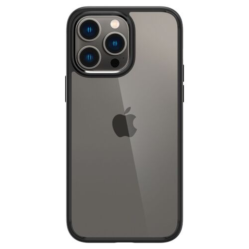 Spigen Crystal Hybrid, matte black - iPhone 14 Pro Max